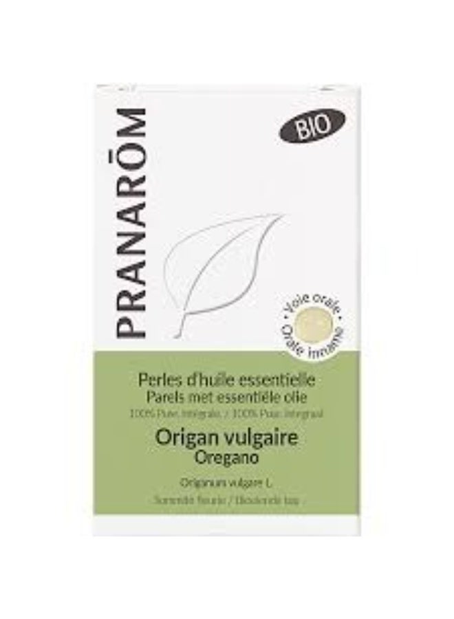 PRANAROM Pranarôm Pearls of Essential oil Origan Vulgaire (Oregano) Bio 60 Perles - Image 3